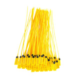Maxbell 100Pcs Serialized Flag Numbered Cable Zip Ties Multipurpose Label Cable Ties