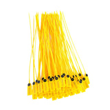 Maxbell 100Pcs Serialized Flag Numbered Cable Zip Ties Multipurpose Label Cable Ties