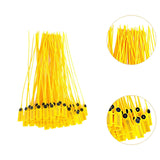 Maxbell 100Pcs Serialized Flag Numbered Cable Zip Ties Multipurpose Label Cable Ties