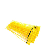 Maxbell 100Pcs Serialized Flag Numbered Cable Zip Ties Multipurpose Label Cable Ties