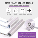 Maxbell Fiberglass Roller Tool Bubble Paddle Tool for Boat Home Composite Fiberglass
