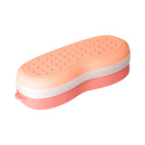 Maxbell Swim Goggles Case Silicone Swimming Goggles Box for Women Men