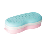 Maxbell Swim Goggles Case Silicone Swimming Goggles Box for Women Men