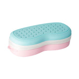Maxbell Swim Goggles Case Silicone Swimming Goggles Box for Women Men