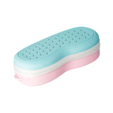 Maxbell Swim Goggles Case Silicone Swimming Goggles Box for Women Men