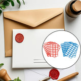 Maxbell 50Pcs Handwriting Writable 1050 Self Sticky Labels for Package Office School red