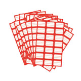 Maxbell 50Pcs Handwriting Writable 1050 Self Sticky Labels for Package Office School red