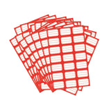 Maxbell 50Pcs Handwriting Writable 1050 Self Sticky Labels for Package Office School red