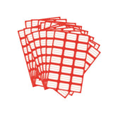 Maxbell 50Pcs Handwriting Writable 1050 Self Sticky Labels for Package Office School red
