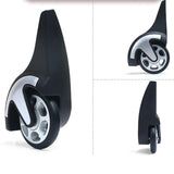 Maxbell 2Pcs Luggage Replacement Wheels Directional Silent Luggage Accessories Parts