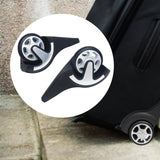 Maxbell 2Pcs Luggage Replacement Wheels Directional Silent Luggage Accessories Parts