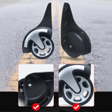 Maxbell 2Pcs Luggage Replacement Wheels Directional Silent Luggage Accessories Parts
