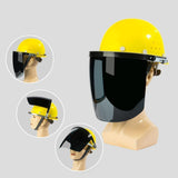 Maxbell Face Shield Mask Adults Protective Face Shield for Work Weeding Welding black