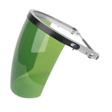 Maxbell Face Shield Mask Dustproof Universal Protector for Gardening Cutting Welding green