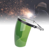 Maxbell Face Shield Mask Dustproof Universal Protector for Gardening Cutting Welding green