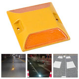 Maxbell Reflective Lane Marker Sturdy for Sidewalks Pedestrian Crossings Speed Bumps