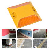 Maxbell Reflective Lane Marker Sturdy for Sidewalks Pedestrian Crossings Speed Bumps