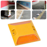 Maxbell Reflective Lane Marker Sturdy for Sidewalks Pedestrian Crossings Speed Bumps