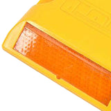 Maxbell Reflective Lane Marker Portable Pavement Marker for Freeways Highways Street 10cmx10cm