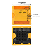 Maxbell Reflective Lane Marker Portable Pavement Marker for Freeways Highways Street 10cmx10cm