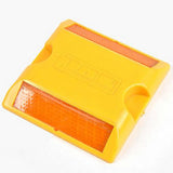 Maxbell Reflective Lane Marker Portable Pavement Marker for Freeways Highways Street 10cmx10cm