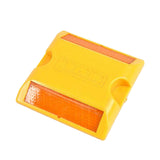 Maxbell Reflective Lane Marker Portable Pavement Marker for Freeways Highways Street 10cmx10cm