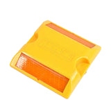 Maxbell Reflective Lane Marker Portable Pavement Marker for Freeways Highways Street 10cmx10cm