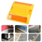 Maxbell Reflective Lane Marker Portable Pavement Marker for Freeways Highways Street 10cmx10cm