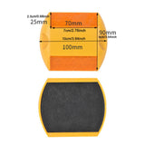 Maxbell Reflective Lane Marker Portable Pavement Marker for Freeways Highways Street 9cmx10cm