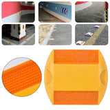 Maxbell Reflective Lane Marker Portable Pavement Marker for Freeways Highways Street 9cmx10cm