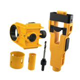 Maxbell Door Lock Installation Set Mortise Jig Mortising Machine with Guide Template yellow