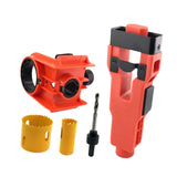 Maxbell Door Lock Installation Set Mortise Jig Mortising Machine with Guide Template orange