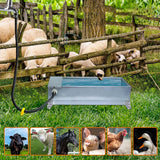 Automatic Livestock Water Trough 7.5L Waterer Feeder for Poultry Sheep Horse