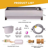 Automatic Livestock Water Trough Piglet Cow Livestock Waterer Large Capacity