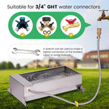Automatic Livestock Water Trough Piglet Cow Livestock Waterer Large Capacity