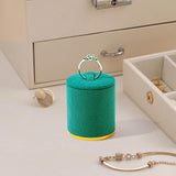 Maxbell Ring Display Holder Jewelry Storage Stand for Ring for Stores Malls Counters Green