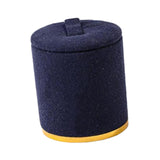 Maxbell Ring Display Holder Jewelry Storage Stand for Ring for Stores Malls Counters Navy Blue