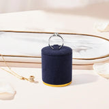 Maxbell Ring Display Holder Jewelry Storage Stand for Ring for Stores Malls Counters Navy Blue