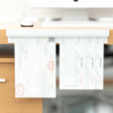 Maxbell Ticket Holder Order Holder Restaurant Bill Receipt Hanging Rack Display Rail 20cm