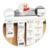 Maxbell Ticket Holder Order Holder Restaurant Bill Receipt Hanging Rack Display Rail 50cm