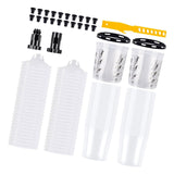 Maxbell Disposable Paint Sprayer Mixing Cup Kit Efficient 20 Plugs Mixing Cup System