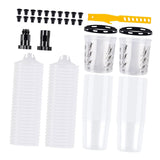 Maxbell Disposable Paint Sprayer Mixing Cup Kit Efficient 20 Plugs Mixing Cup System