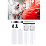 Maxbell Disposable Paint Sprayer Mixing Cup Kit Efficient 20 Plugs Mixing Cup System