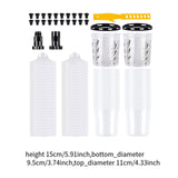 Maxbell Disposable Paint Sprayer Mixing Cup Kit Efficient 20 Plugs Mixing Cup System