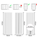 Maxbell Air Conditioner Window Kit Sturdy Replacement for Repair Home Sliding Window without Rain Cover