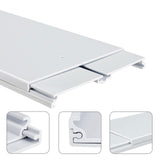 Maxbell Air Conditioner Window Kit Sturdy Replacement for Repair Home Sliding Window without Rain Cover