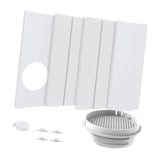 Maxbell Air Conditioner Window Kit Sturdy Replacement for Repair Home Sliding Window without Rain Cover