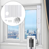 Maxbell Air Conditioner Window Kit Sturdy Replacement for Repair Home Sliding Window without Rain Cover