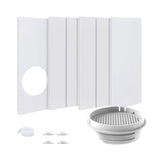 Maxbell Air Conditioner Window Kit Sturdy Replacement for Repair Home Sliding Window without Rain Cover