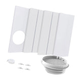 Maxbell Air Conditioner Window Kit Sturdy Replacement for Repair Home Sliding Window without Rain Cover